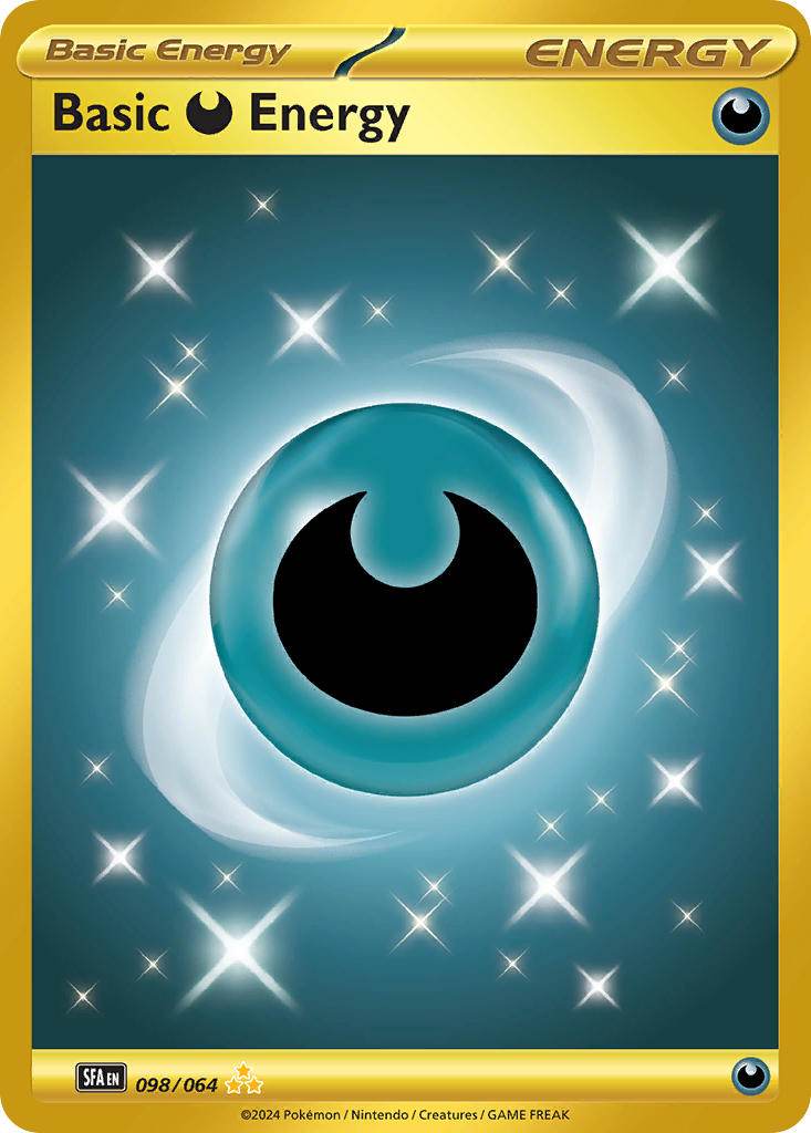Basic Darkness Energy 98/64 Gold Hyper Rare - MissingNo.