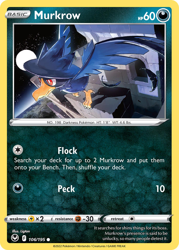Murkrow 106/195 Reverse Common