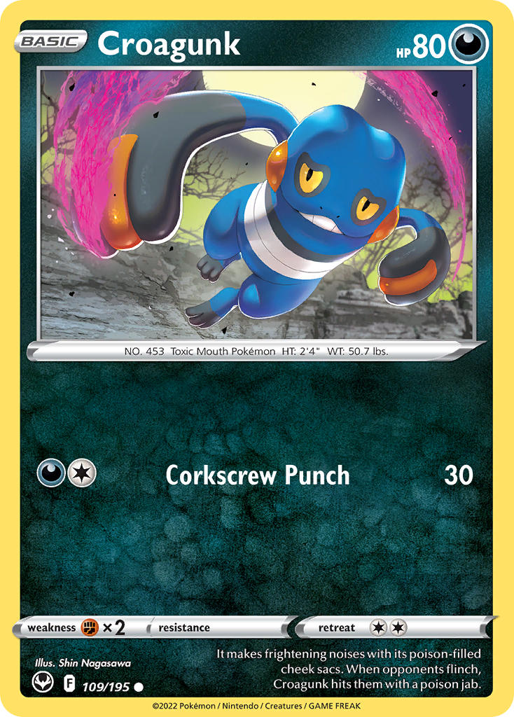 Croagunk 109/195 Reverse Common