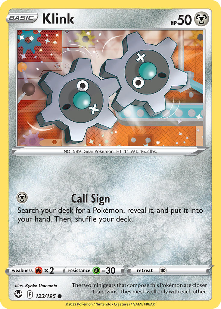 Klink 123/195 Reverse Common