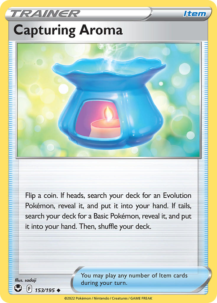 Capturing Aroma 153/195 Non-Holo Play! Pokémon Stamp Prize Pack Series 4 Exclusive