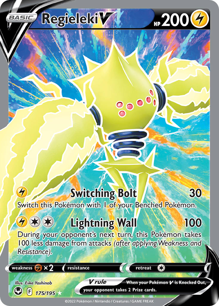 Regieleki V 175/195 Holo Ultra Rare V