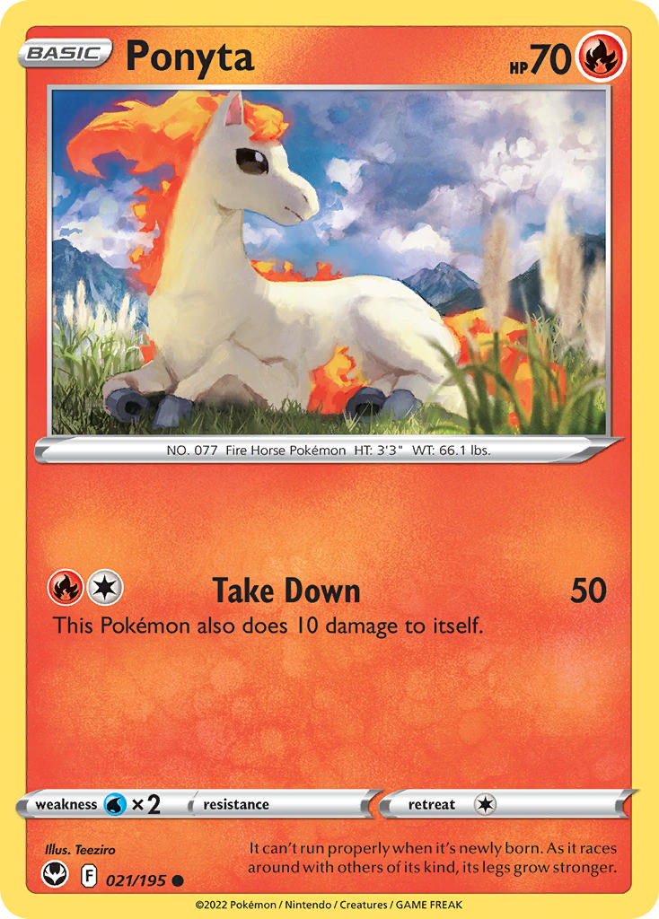 Ponyta 21/195 Reverse Common