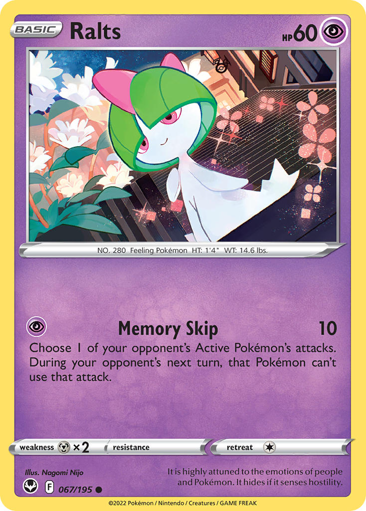 Ralts 67/195 Reverse Common