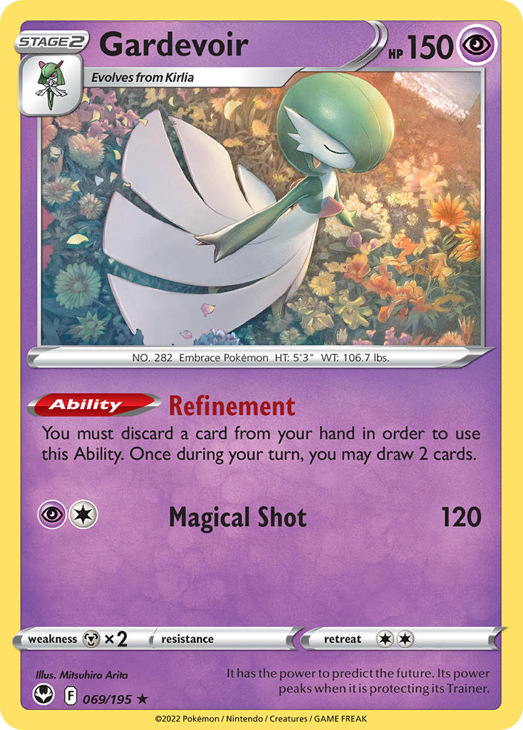 Gardevoir 69/195 Non-Holo Rare