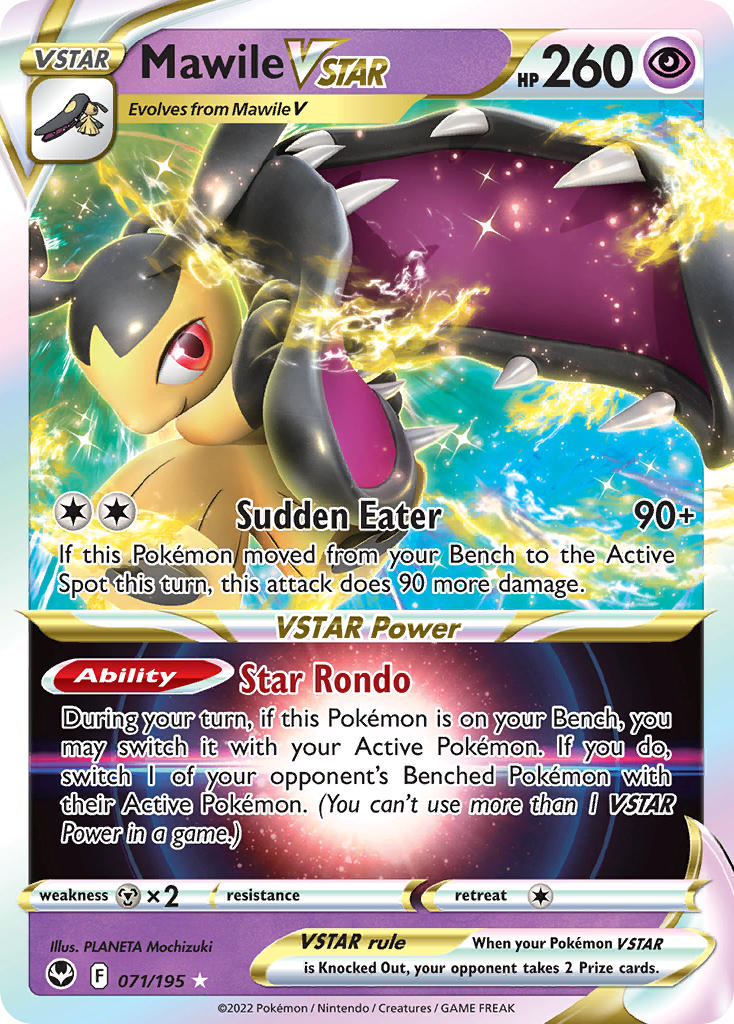Mawile VSTAR 71/195 Holo Rare VSTAR