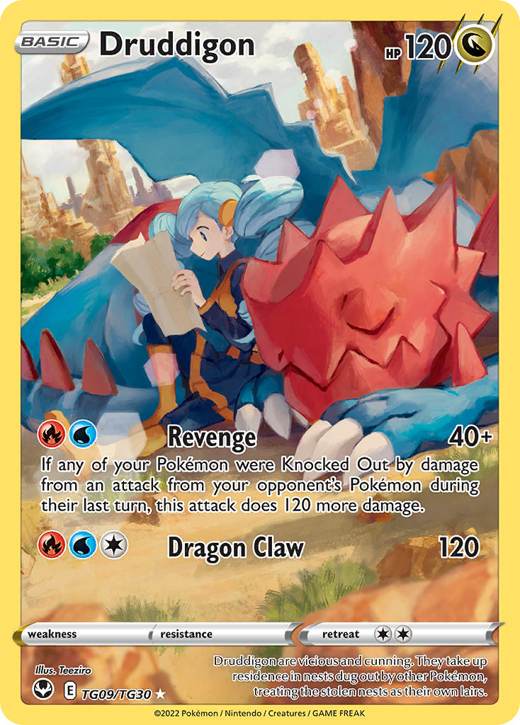 Druddigon TG09/TG30 Holo Rare