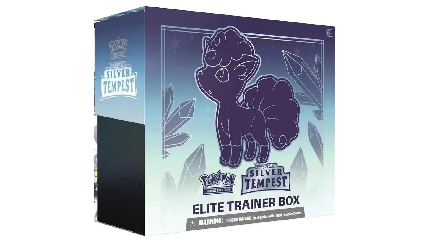 Silver Tempest Elite Trainer Box Pokemon Cards