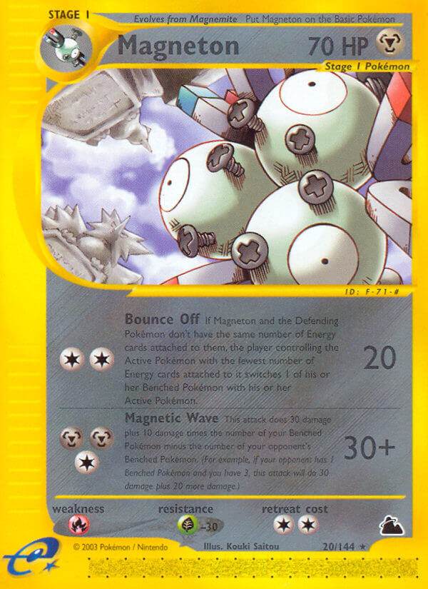 Magneton 20/144 Non-Holo Rare - MissingNo.