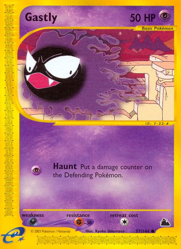 Gastly 57/144 Common - MissingNo.