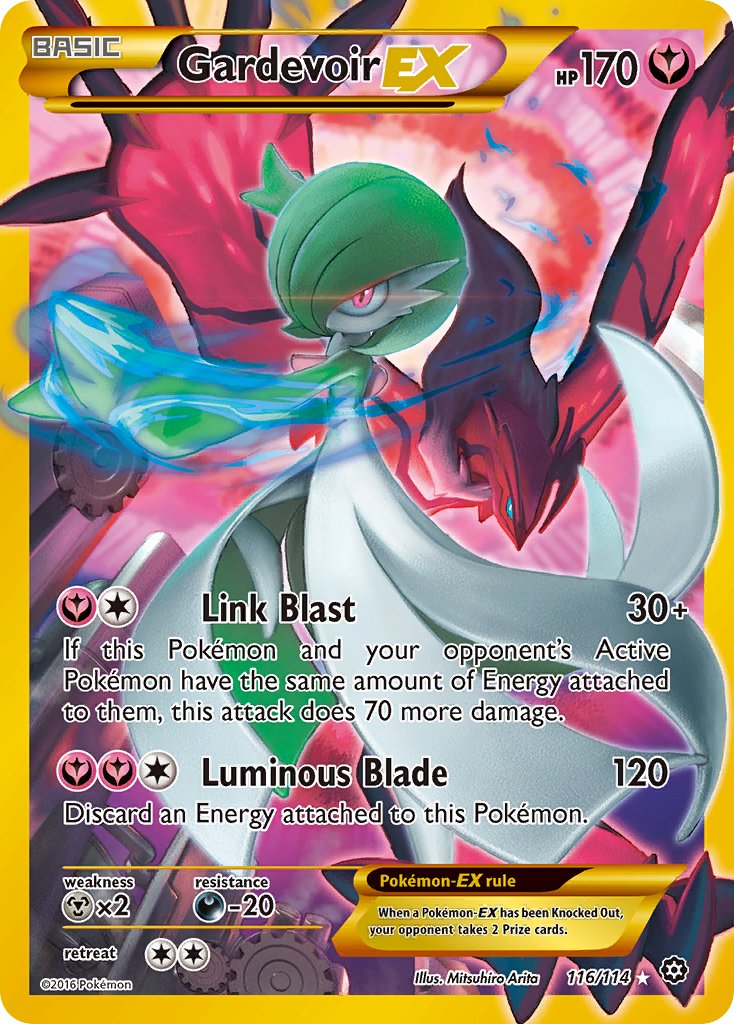 Gardevoir EX 116/114 Holo Secret Rare EX - MissingNo.
