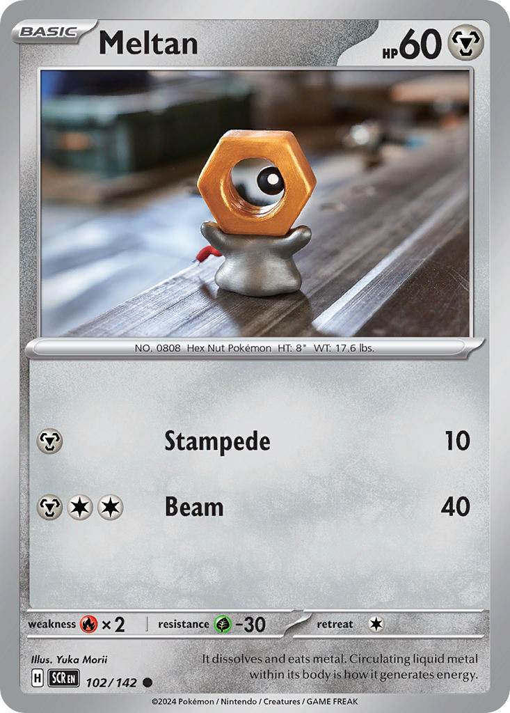 Meltan 102/142 Reverse Common - MissingNo.