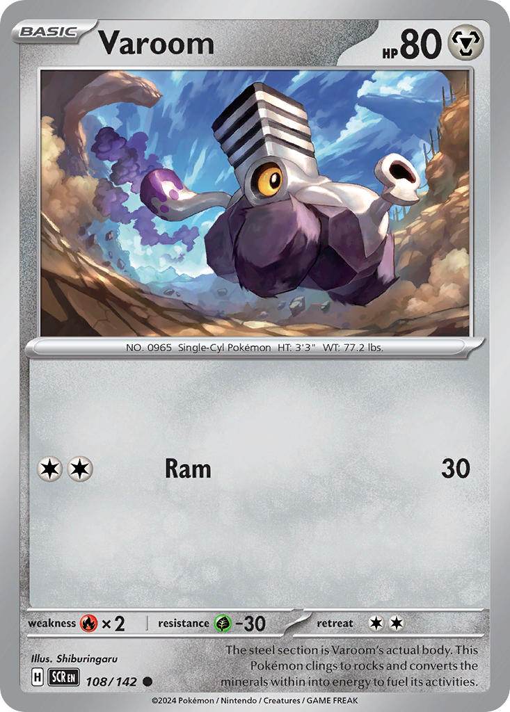 Varoom 108/142 Reverse Common - MissingNo.