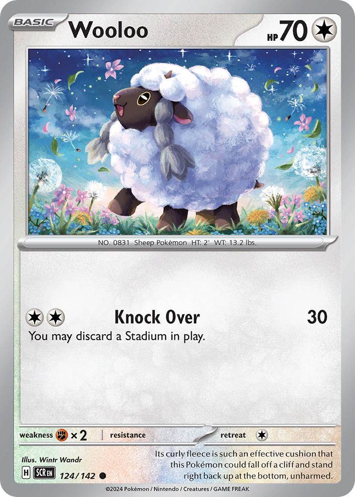 Wooloo 124/142 Reverse Common - MissingNo.