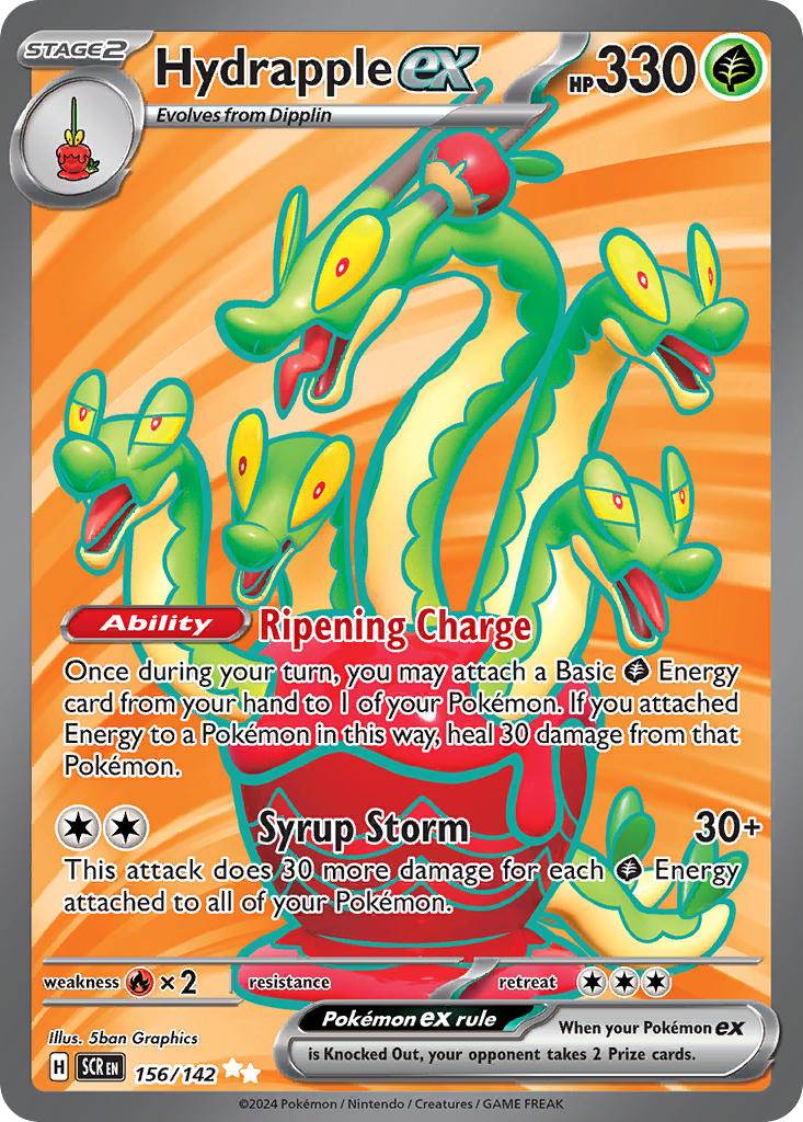 Hydrapple ex 156/142 Ultra Rare ex - MissingNo.