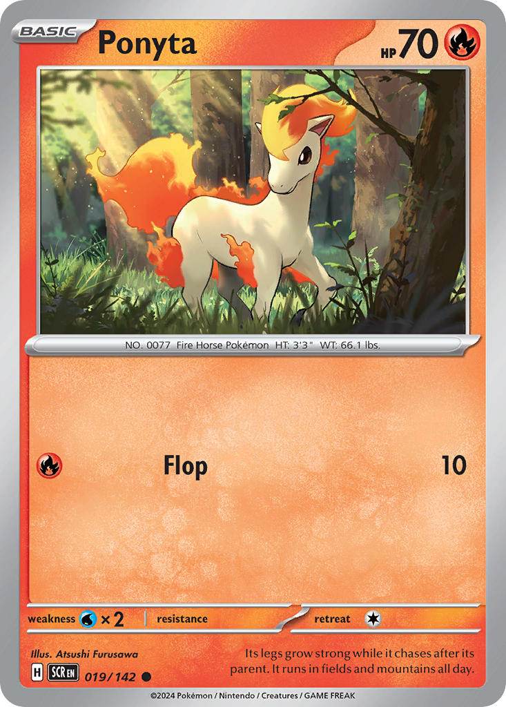 Ponyta 19/142 Reverse Common - MissingNo.