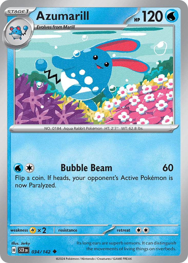 Azumarill 34/142 Uncommon - MissingNo.