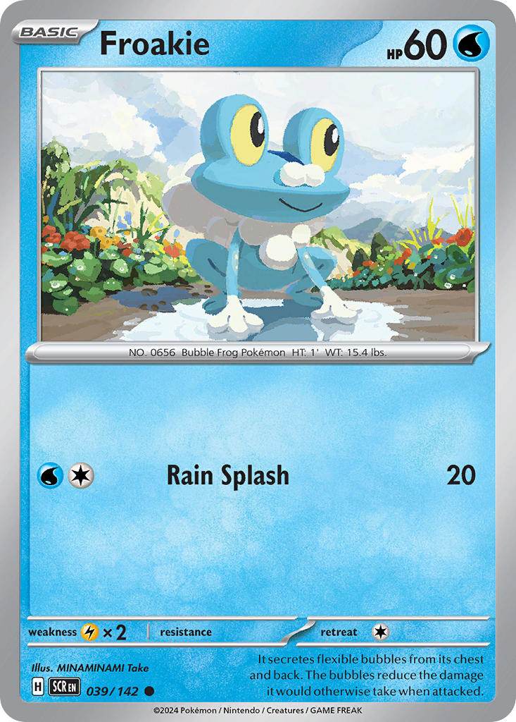 Froakie 39/142 Reverse Common - MissingNo.