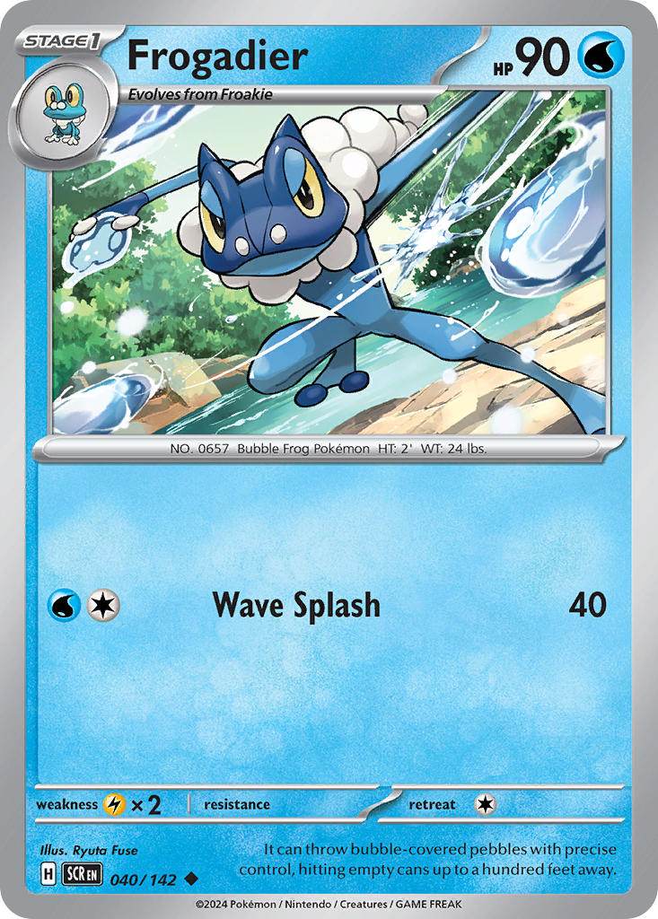 Frogadier 40/142 Reverse Uncommon - MissingNo.