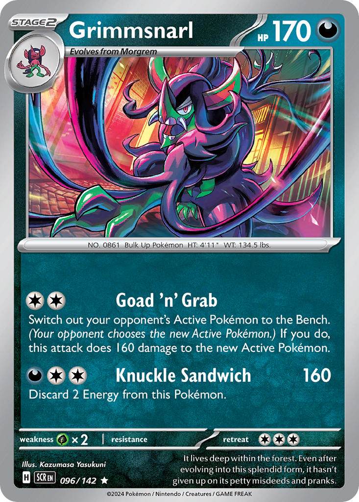 Grimmsnarl 96/142 Holo Rare - MissingNo.