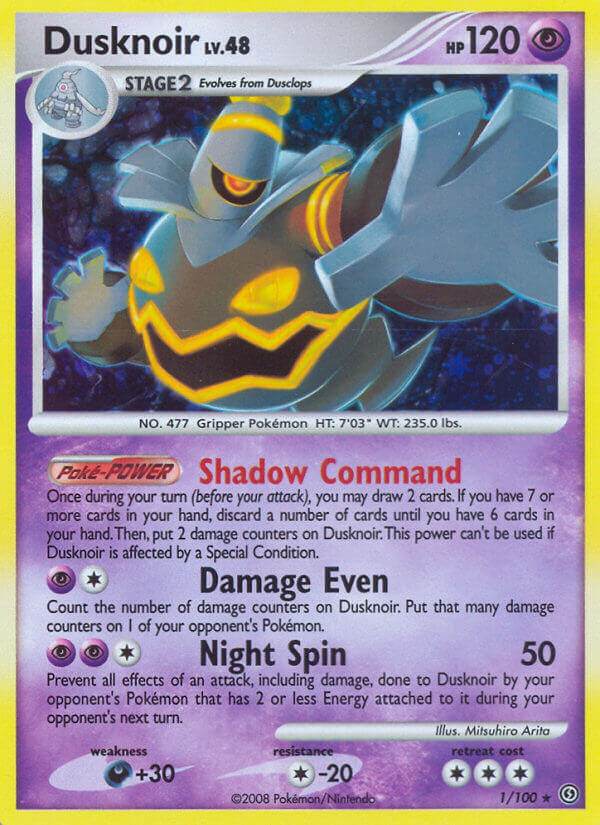 Dusknoir 1/100 Holo Rare - MissingNo.