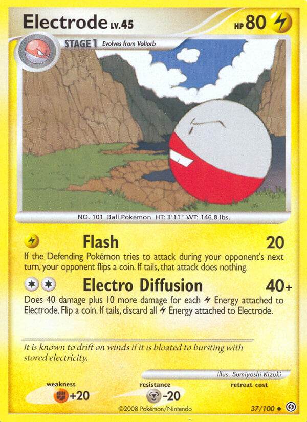 Electrode 37/100 Uncommon - MissingNo.