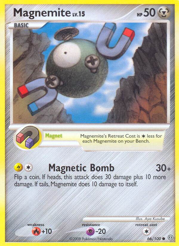 Magnemite 66/100 Reverse Common - MissingNo.