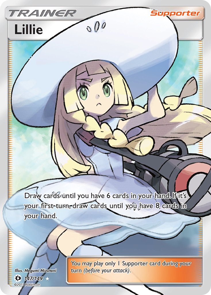 Lillie 147/149 Holo Ultra Rare - MissingNo.
