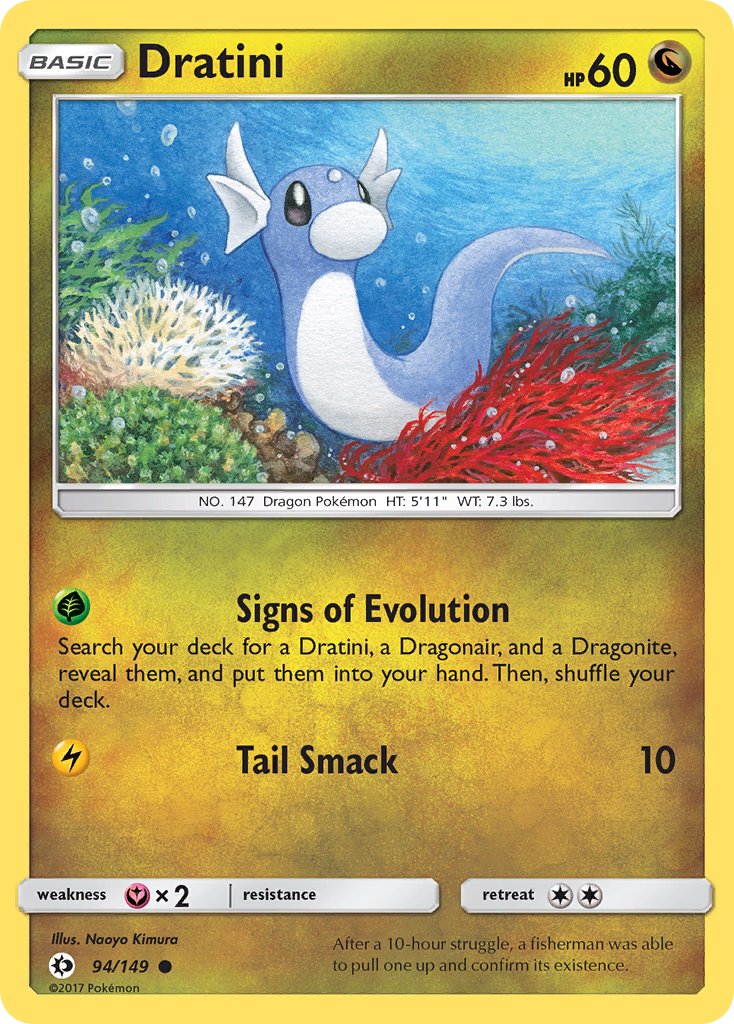 Dratini 94/149 Reverse Common - MissingNo.
