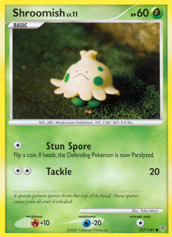 Shroomish 127/147 Reverse Common - MissingNo.