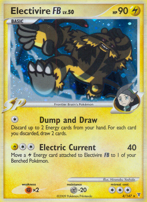 Electivire FB 4/147 Holo Rare - MissingNo.