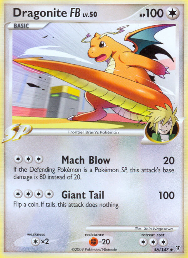 Dragonite FB 56/147 Reverse Uncommon - MissingNo.