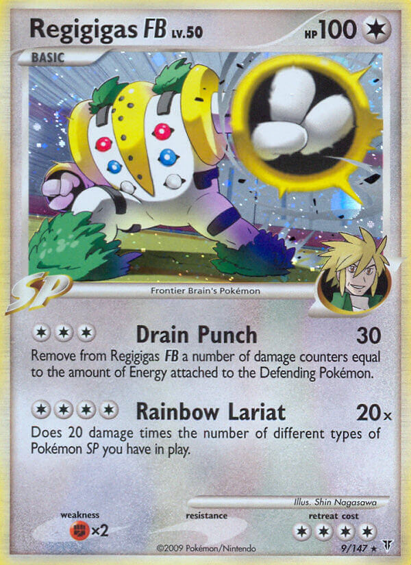 Regigigas FB 9/147 Holo Rare - MissingNo.