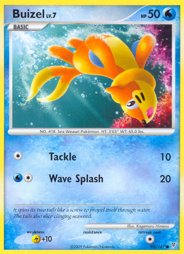 Buizel 92/147 Common - MissingNo.