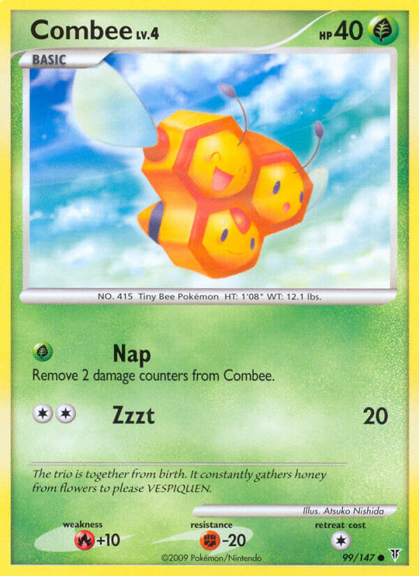 Combee 99/147 Reverse Common - MissingNo.