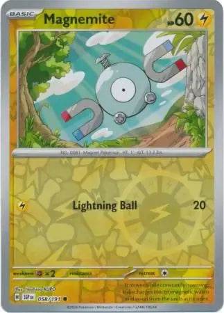Magnemite 58/191 Reverse Common - MissingNo.