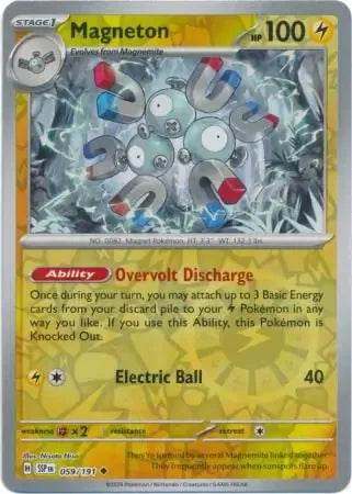 Magneton 59/191 Reverse Uncommon - MissingNo.