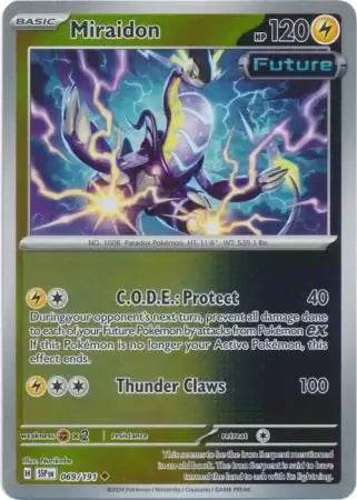 Miraidon 69/191 Reverse Uncommon - MissingNo.