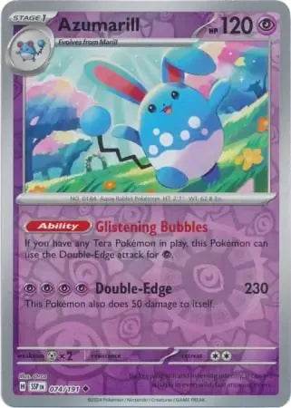 Azumarill 74/191 Reverse Uncommon - MissingNo.