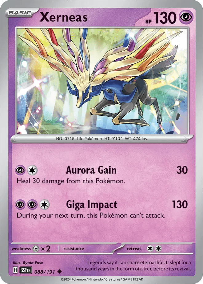 Xerneas 88/191 Uncommon - MissingNo.