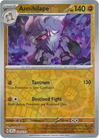 Annihilape 100/191 Reverse Uncommon - MissingNo.