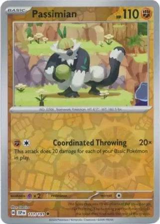 Passimian 111/191 Reverse Uncommon - MissingNo.