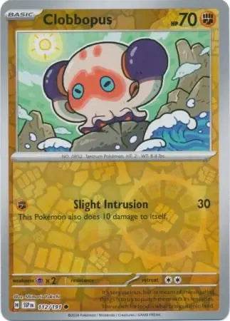 Clobbopus 112/191 Reverse Common - MissingNo.