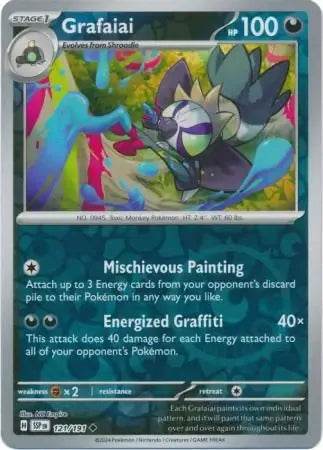 Grafaiai 121/191 Reverse Uncommon - MissingNo.