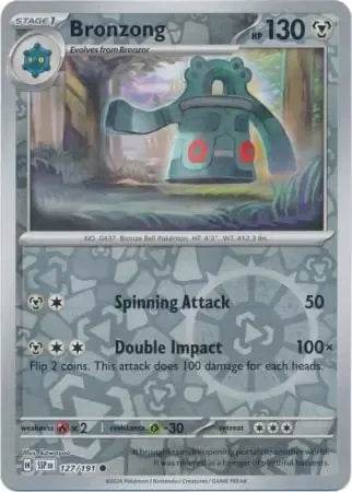 Bronzong 127/191 Reverse Common - MissingNo.