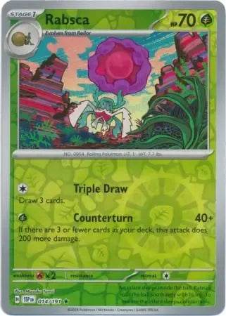 Rabsca 14/191 Reverse Rare - MissingNo.