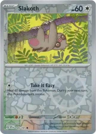 Slakoth 145/191 Reverse Common - MissingNo.