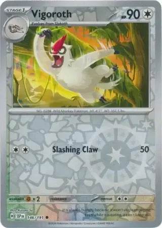 Vigoroth 146/191 Reverse Common - MissingNo.
