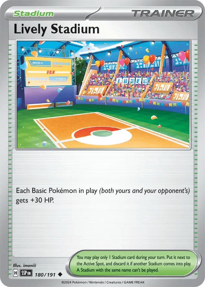 Lively Stadium 180/191 Uncommon - MissingNo.