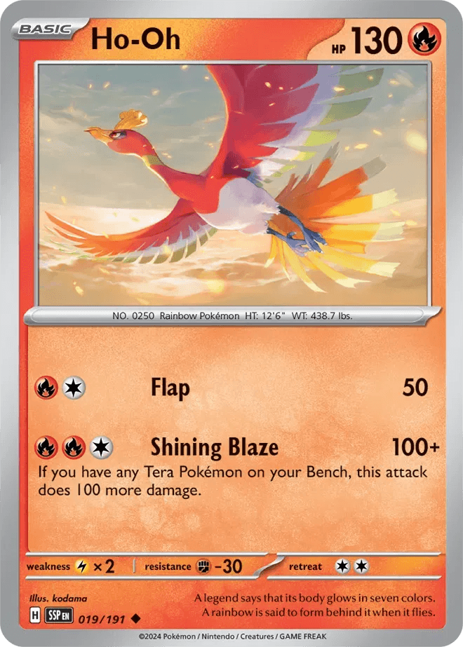 Ho-Oh 19/191 Uncommon - MissingNo.